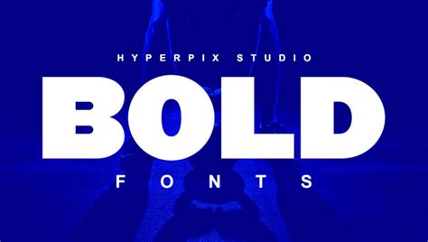 225+ Best Bold Fonts (FREE / Premium) 2024 | Hyperpix