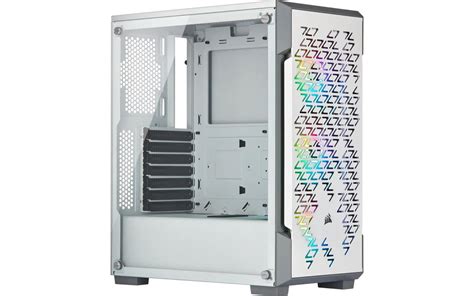 Corsair iCUE 220T RGB Airflow Tempered Glass Mid-Tower Smart Case ...