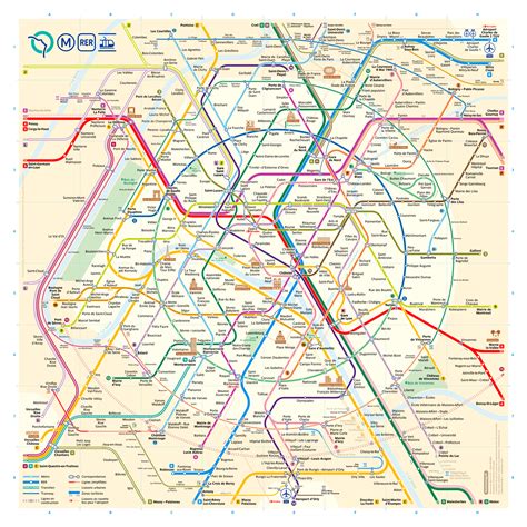 Un nouveau plan du métro de Paris