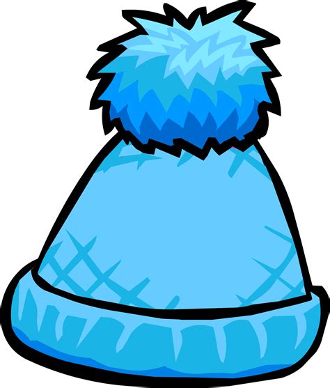 Image - Blue Pom Pom Toque clothing icon ID 1104.png | Club Penguin ...