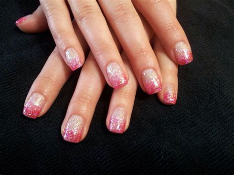 Red sparkle gel nails | Sparkle gel nails, Nails, Gel nails