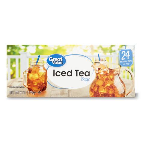 Gran valor Iced Tea Bags Tamaño de la familia, 24 | Ubuy Chile