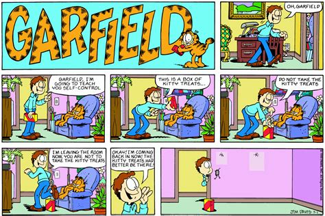 Garfield, July 1990 comic strips | Garfield Wiki | Fandom