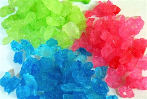 Rock Candy Crystals 1Lb Choice of Blue Raspberry, Cherry, Cotton Candy ...