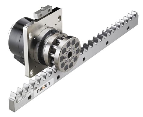 This roller-pinion system from Nexen Group acts a cam and follower ...