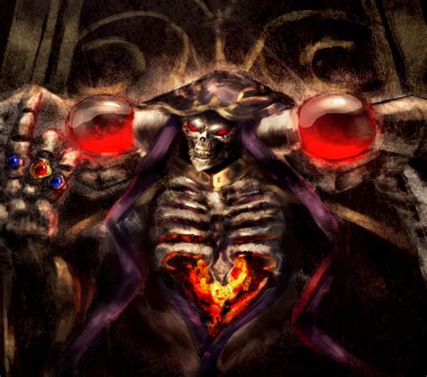 Ainz Ooal Gown HD Wallpaper - Overlord Anime Art