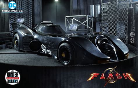 'The Flash': McFarlane Toys Reveals Michael Keaton's Batmobile Action ...