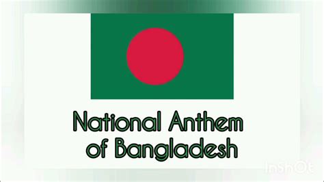 Bangladesh - National Anthem - Instrumental - YouTube