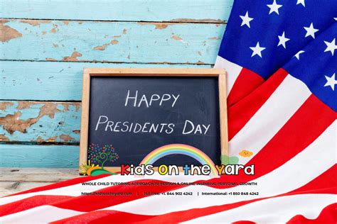 Presidents’ Day! Monday, February 20, 2023