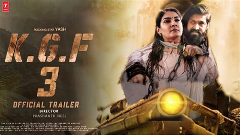 KGF Chapter 3 Trailer Announcement | Rocking Star Yash | Raveena Tandon ...