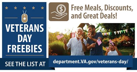 2023 Veterans Day retail discounts, free meals and other offers - VA News