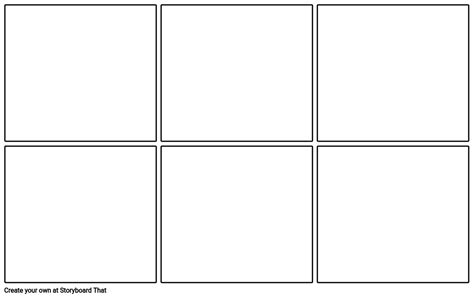 Blank Storyboard Template