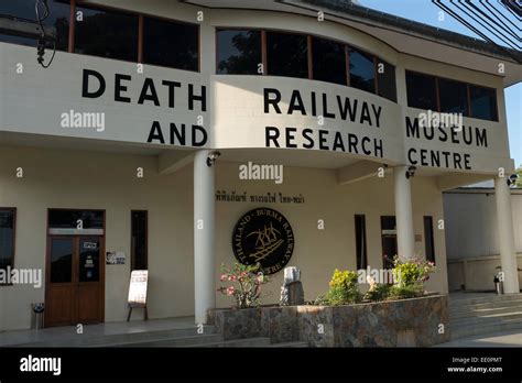 Death Railway Museum and Research Centre in Kanchanaburi Thailand Stock ...