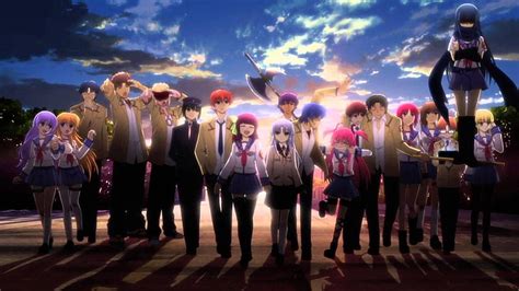 HD wallpaper: friends, school, students, anime, group of people, crowd ...