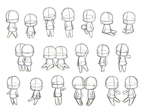 Chibi Drawing Reference and Sketches for Artists | Hình vẽ dễ thương ...