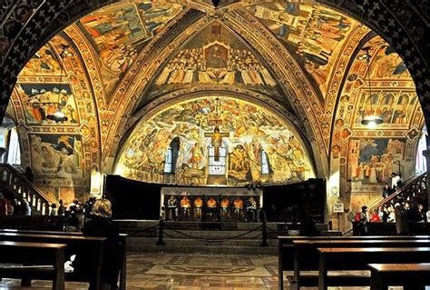 Basilica inferiore di San Francesco, Assisi | Assisi italy, Assisi, Italy