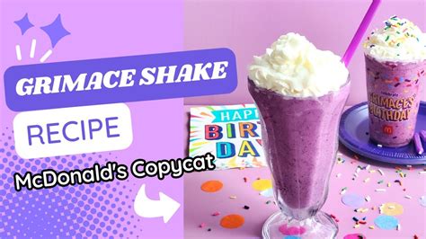 The Delicious And Trendy Grimace Shake Recipe: How To Make The Perfect ...