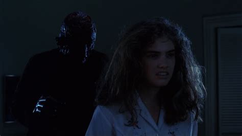 Nancy Thompson and Freddy Krueger in "A Nightmare on Elm Street" (1984 ...