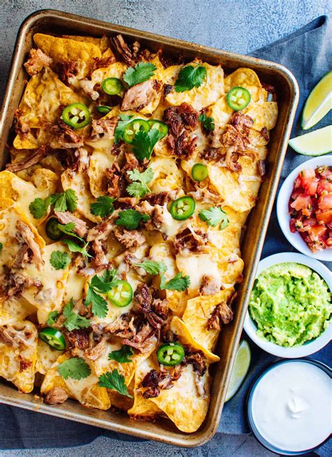 Easy Pulled Pork Nachos (Ultra-crispy!) - Pinch and Swirl