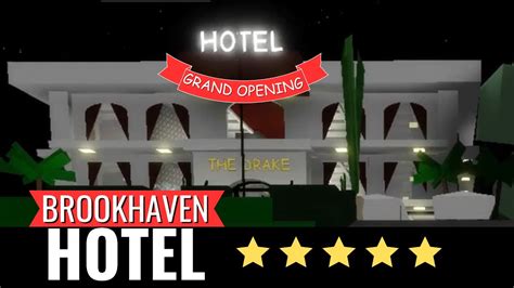 🏨 BROOKHAVEN HOTEL - YouTube