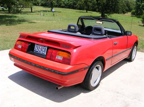 Mercury Capri Convertible - 1992 | Mercury capri, Mercury, Capri