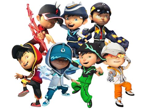 BoBoiBoy Kuasa Tujuh The Movie PNG Render's by boyfermediaarts on ...