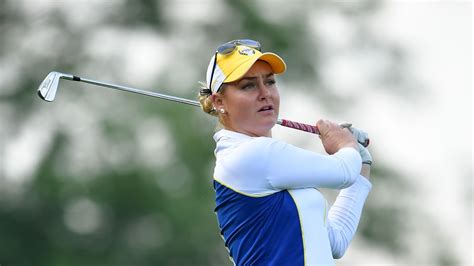 Solheim Cup: Watch as Charley Hull's chip-in birdie sees jubilant Team ...