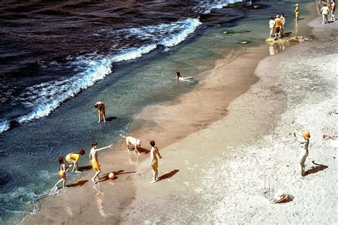 Jaffa Beach Fun in Israel Infrared Photograph by John Rizzuto - Fine ...