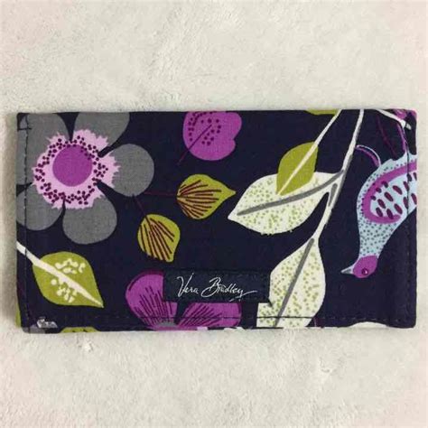 Vera Bradley Checkbook Cover Floral Nightingale - Mercari: Anyone can ...