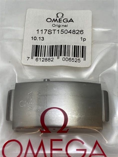 Genuine Omega Stainless Steel Seamaster Clasp 117ST1504826