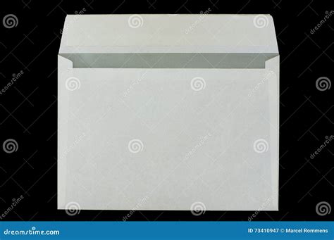 Open empty envelope stock image. Image of letter, isolated - 73410947