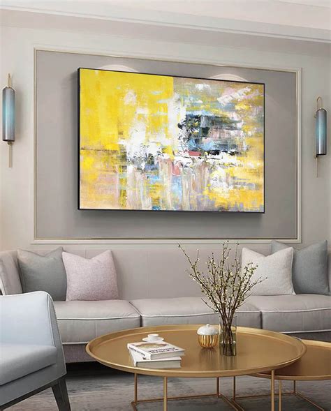 Oversized Wall Art Canvas, Large Abstract Painting on Canvas,large ...