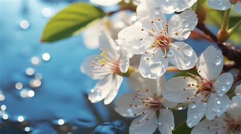 Premium AI Image | apricot blossom HD 8K wallpaper Stock Photographic