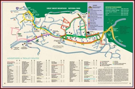 Map Of Gatlinburg Hotels And Attractions - Map : Resume Examples # ...