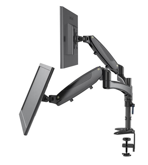 DS-232S : Dual Monitor Full Motion Flex Arm, Clamp Style up to 32"