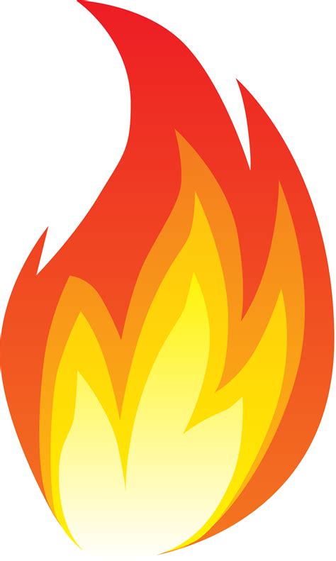 Cartoon Flame PNG HD Isolated | PNG Mart