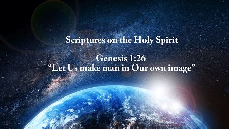 Scriptures on the Holy Spirit