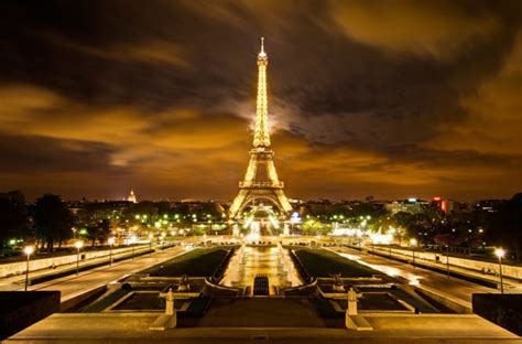 architecture, Cities, France, Light, Towers, Monuments, Night, Panorama ...