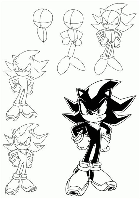 Pin by Fantastic World on How draw to sonic and Sonic O.C/Como dibujar ...