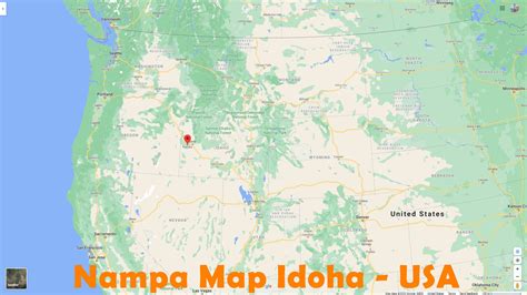 Nampa idaho Map - United States