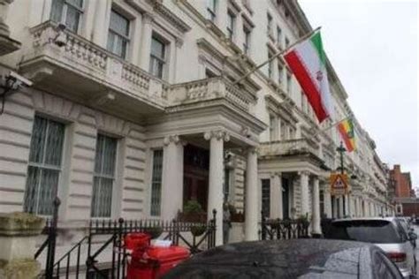 Four arrested after balcony protest at Iranian embassy in London