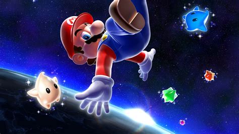 Download Video Game Super Mario Galaxy HD Wallpaper