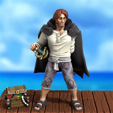 Red Haired Shanks (One Piece) : r/HeroForgeMinis