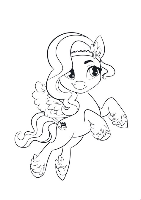 Print My Little Pony Movie Coloring Pages Coloring Pages