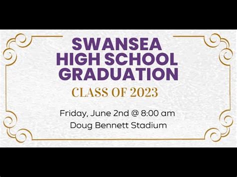 Class of 2023 - Swansea High School Graduation - YouTube