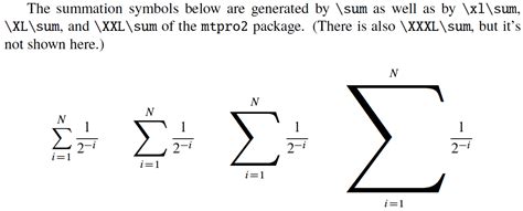 Summation Symbol