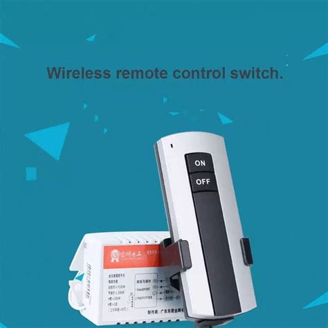 220V Wireless remote control switch – NURKLUX