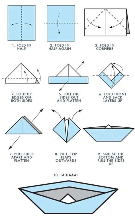 How to make an Origami Boat | STEM Little Explorers