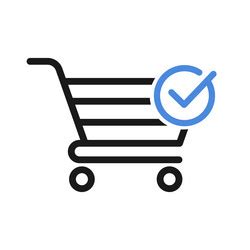 Blue Shopping Cart Vector Images (over 13,000)