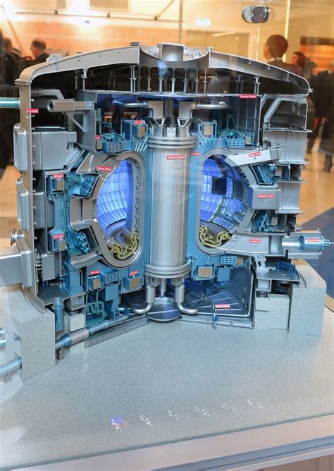 ITER tokamak fusion reactor [726x1024] | Physics experiments, Science ...